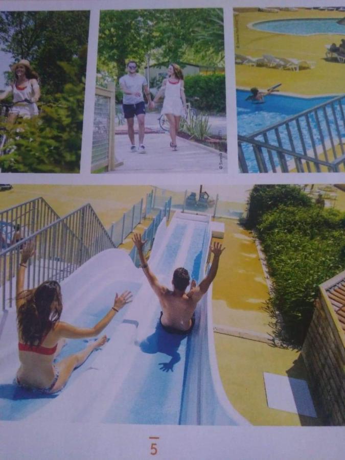 Mobil-home du Lac Mimizan Aureilhan  Bagian luar foto